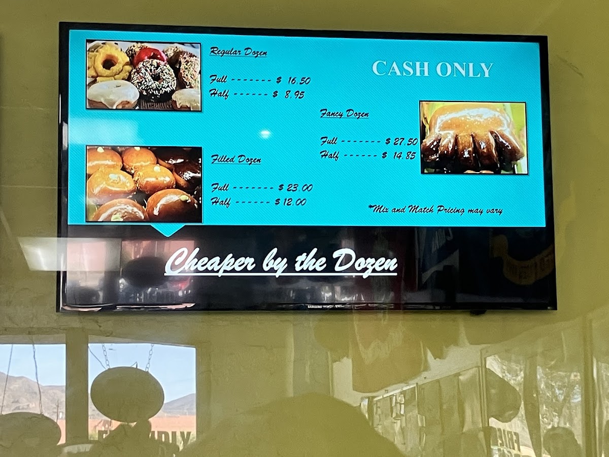 Friendly Donut House Menu - Image 2
