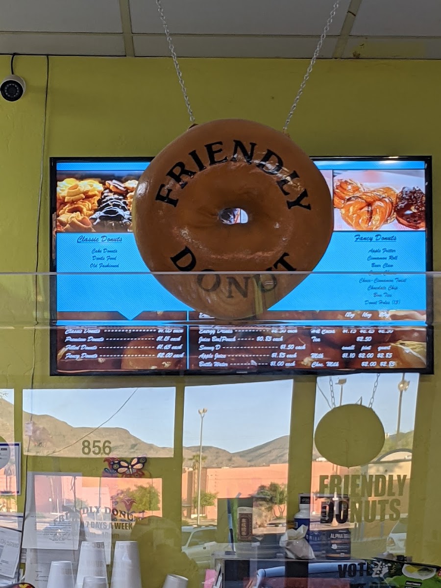 Friendly Donut House Menu - Image 3